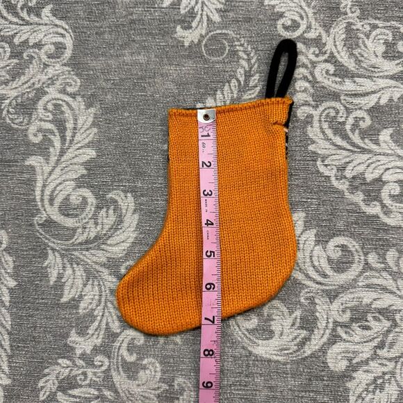 Star Wars BB-8 Mini Knit Christmas Stocking Orange & Black - Picture 4 of 4